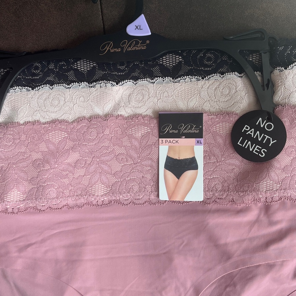 XL, Prima Valentina, Lace Band Panty Set - Picture 2 of 4